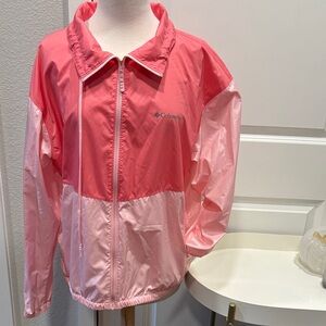GUC Columbia Two-Tone Pink Windbreaker